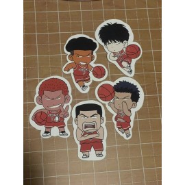 slam dunk waterproof stickers Full Set