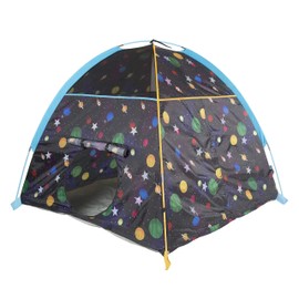 Pacific Play Tents 41200 Kids Galaxy Dome Tent w/Glow in the Dark Stars - 48" x 48" x 42" Black