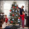 Spider Ball Ornaments 24PCS 2.4in Shatterproof Hanging Decor