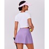 PINSPARK High Waisted Tennis Skirts with 2 Pockets A-Line Athletic