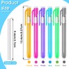 cobee Pencil Shaped Erasers, 6 Retractable Click Eraser Pencil Case