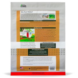 Nature's Mace Snake MACE, Snake Repellent for Yard, Home, Garden, Get Rid of Snakes, Outdoor Repelling Granules, Deterrent, Plant Friendly, Pet Safe, Defense Granular Formula, 3 Pounds, Fast Acting