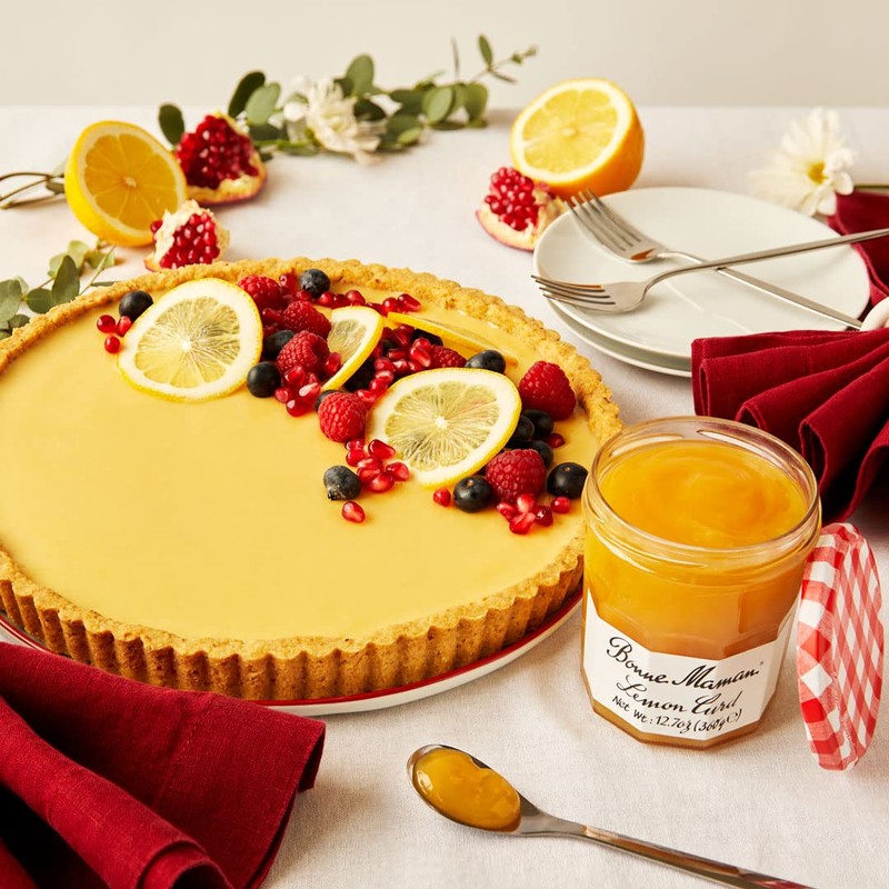 Bonne Maman Lemon Curd Spread, 12.7 Ounce Jars (Pack of