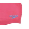 Speedo Unisex – Erwachsene Plain Moulded Silc Cap Ju Pink Badekappe,