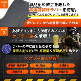 Gorilla Squad Gorilla Grips Ver.2.6 Power Grip, High Strength Non-Slip Rubber, Unisex, GORILLA GRIPS Camobello S