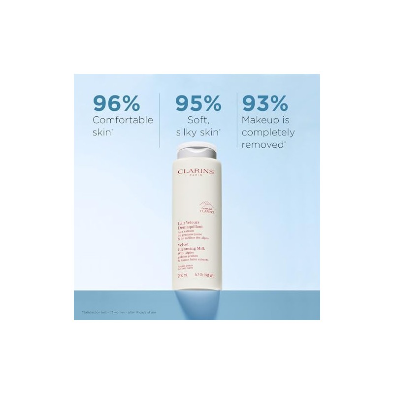 Clarins Cleansing milk velvet for women by clarins
