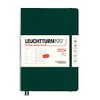 LEUCHTTURM1917 367766 Weekly Calendar & Notebook Softcover Medium (A5) 2024,