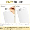Vertical Blind Repair Vane Savers, Electroplated Vertical Blinds Repair Kit,