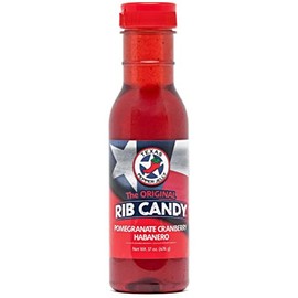 Rib Candy - Pomegranate Cranberry Habanero Net Wt. 17 oz (476 g) Bottle