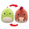 Squishmallows Flip-A-Mallows 5-Inch, Kellytoy Plush, Seanster & Kelly