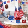 Funnymoom 6 Pack 4th of July Table Decor 250th Anniversary