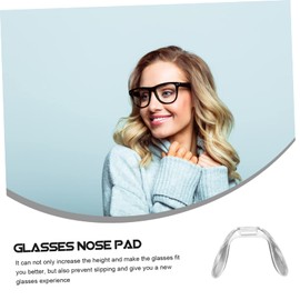 COLLBATH 3pcs Non-slip Nose Pads for Glasses Glasses Accessories Eye Nose Support Pads