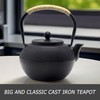 40.6oz Cast Iron Teapot, Japanese Tetsubin Tea Kettle for Stovetop