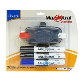 Magistral Did. Blister Con 4 Marc. Y 1 Borrador Azor Magistr