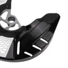 White Front Brake Disc Guard Cover Protector Motorcycle Accessories Replacement