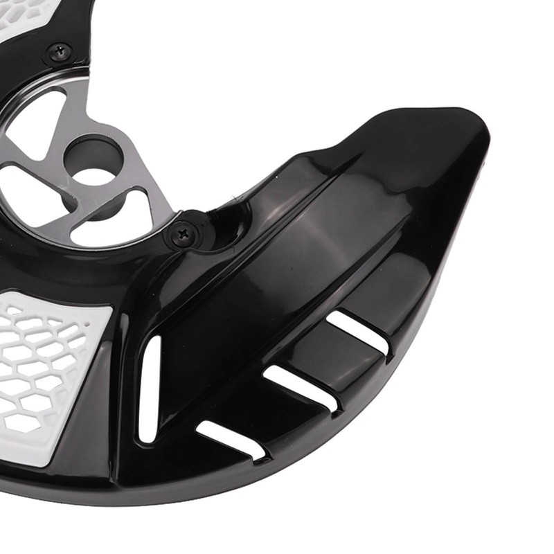 White Front Brake Disc Guard Cover Protector Motorcycle Accessories Replacement