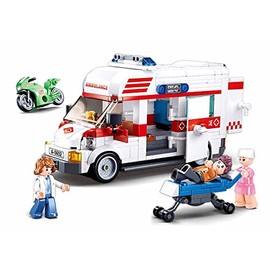 SLUBAN M38-B1065 Town-Ambulance 328pcs