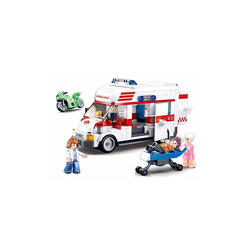 SLUBAN M38-B1065 Town-Ambulance 328pcs