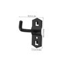STOBAZA 10Pcs Heavy Duty Wall Shelf Hooks Pegboard Hook Brackets