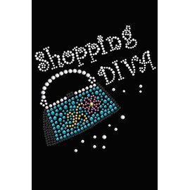 Shopping Diva & Handbag - Bling Rhinestone Girl Dog Bandana