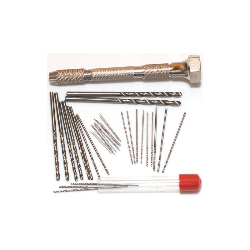 CML Supply Mini Micro Drill Bit Set and Pin Vise