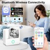 Label Maker Machine, Bluetooth Thermal Label Printer, Wireless Mini Label