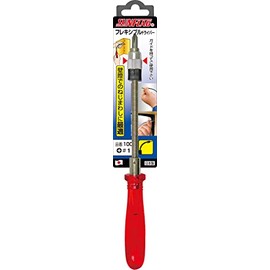 Sunflag (Shinkame) Flexible Driver #1 Red Dimensions: 8.5 x 0.8 inches (215 x 20 mm), Shaft Length: 4.2 inches (108 mm), 100