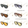 Willochra - Gafas de sol vintage de gran tamaño para