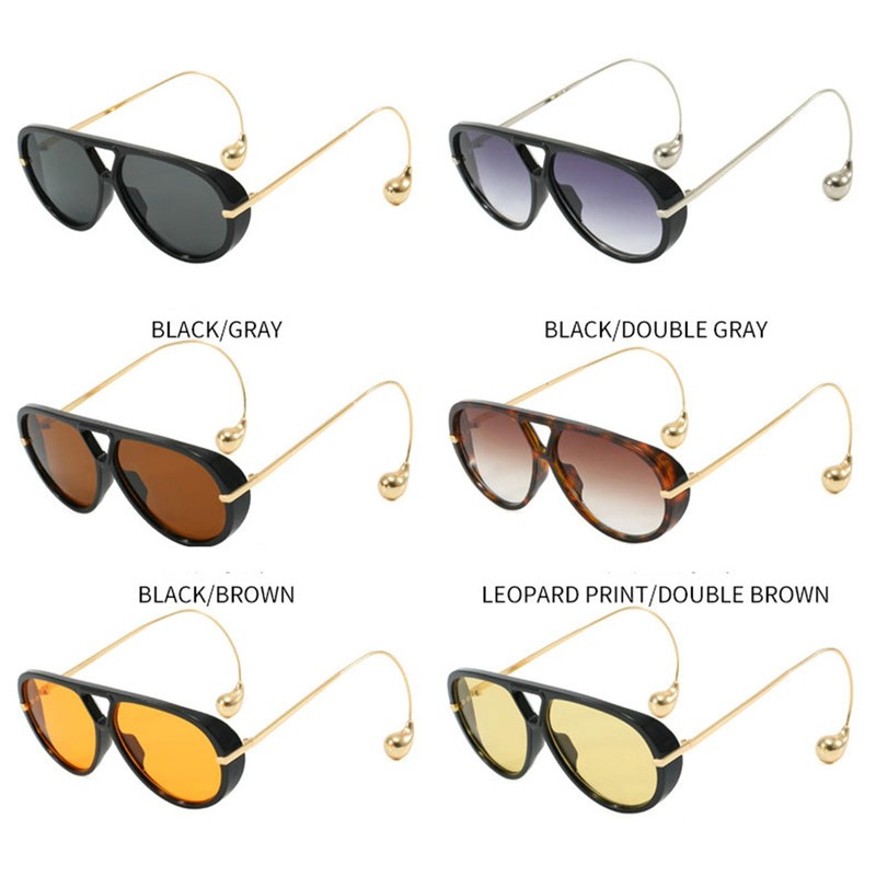 Willochra - Gafas de sol vintage de gran tamaño para