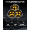 ANGELSWORD 3 Inch Circular Saw Blade 3/8" Arbor 24T, for