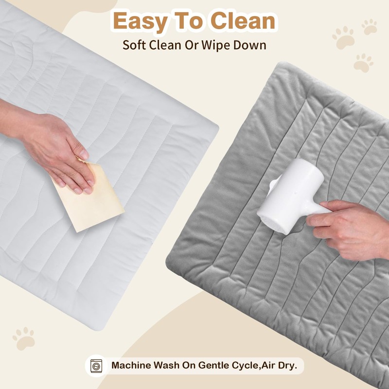 Dog Cooling Mat, Reversible Washable Breathable Summer Pet Bed with