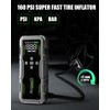 7000A Jump Starter with Air Compressor, 160PSI Car Battery Charger