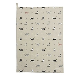 Sophie Allport Cotton Tea Towel - Purrfect Design