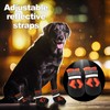 4 Pieces Dog Boots Paw Protector,Waterproof Dog Shoes with Reflective