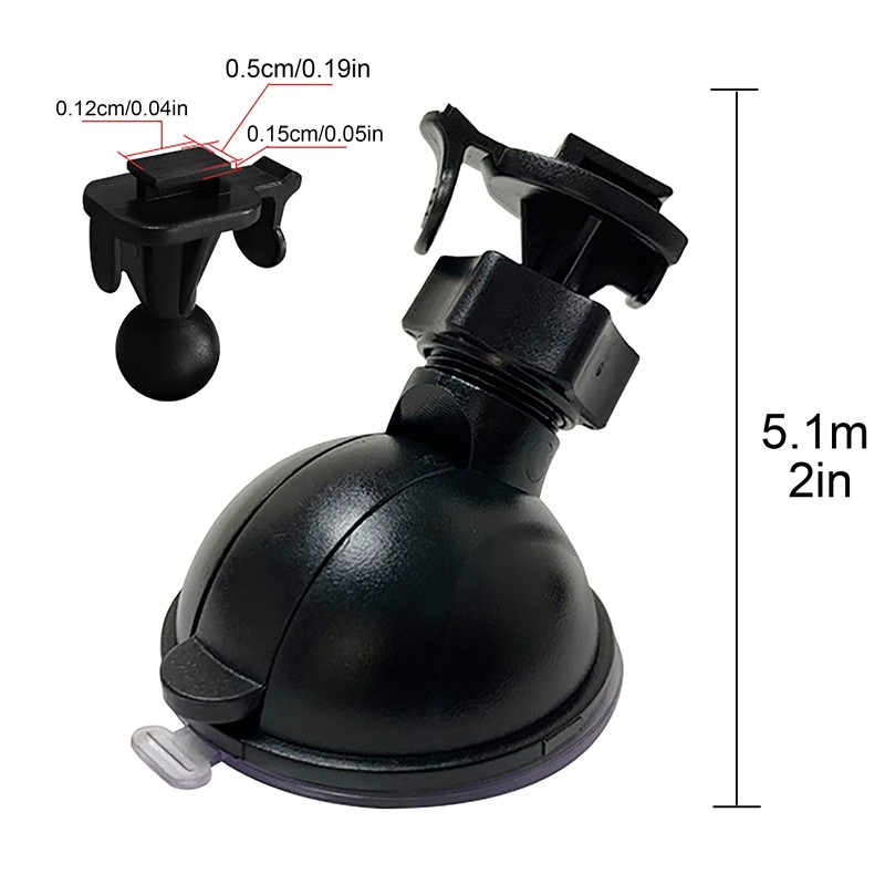 Dash Cam Suction Mount Easy To Use with Strong Suction