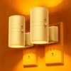Briignite Night Lights Plug into Wall, Modern LED Night Light