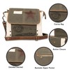 vintage crafts Leather Star Shoulder Bag adjustable leather handle leather