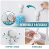 TAILI 4 Pack Powerful Suction Cup Shower Hooks for Towel,