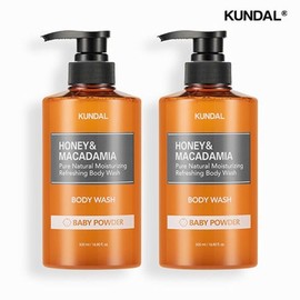 Kundal Honey Macadamia Pure Body Wash 500ml 2 (Select 1) / 쿤달 허니마카다미아 퓨어 바디워시 500ml 2개 (택1)