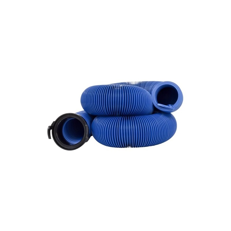 Valterra D04-0121 20' Blue Standard Bulk Quick Drain with Straight