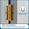 4" x1/4" Magnetic Hinge Shims for Commercial/Residence Hinge Adjustments Door