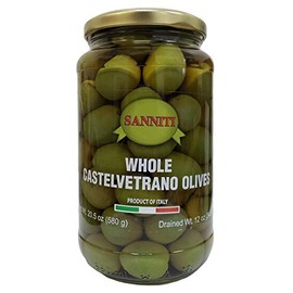 Sanniti Whole Castelvetrano Olives - 20.5 Ounce Jar