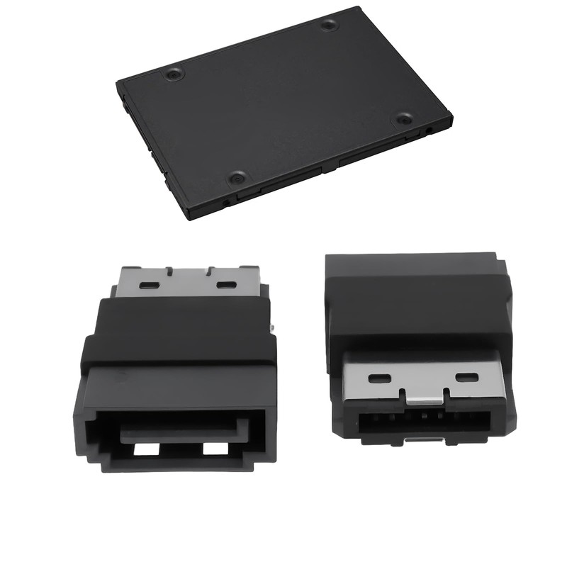 Create idea 2pcs ATA 7Pin Male to ESATA 7 Pin