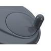 Lurch 10222 Salatschleuder mit Kurbel aus Kunststoff, Iron Grau/Weiß, 22