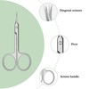 Dryxog Nail Scissors Professional Cuticle Scissors Extra Fine Cuticle Scissors