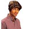 Rick Brown Wig for Hair Accessory Fancy Dress