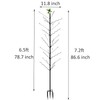 7.2FT Tall Wine Bottle Trees Stand for Garden Decorative, Rustproof