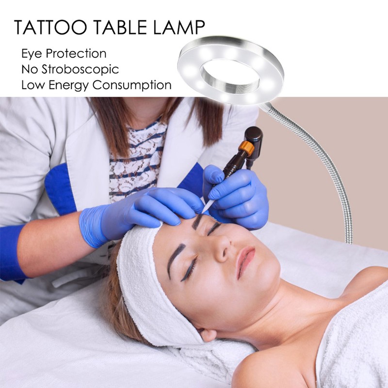 USB Makeup Tattoo LED Lamp Beauty Table Lamp with Clamp