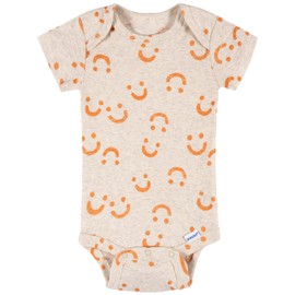 Onesies Brand unisex-baby 8-pack Short Sleeve Mix & Match Bodysuits, Peeling Good, Newborn