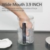 Sourdough Starter Kit -40oz Thick Glass Sourdough Starter Jar Sour